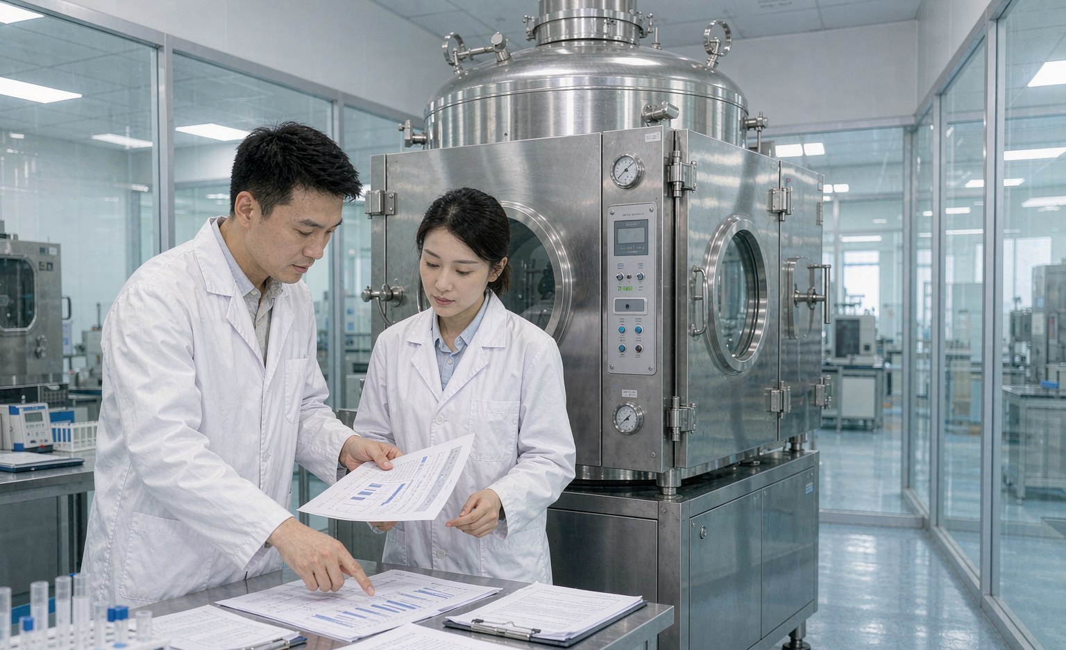 Freeze drying equipment